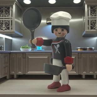 Cover Playmobil Series 04 Chef Profésional 5285