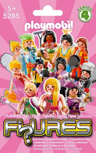 Playmobil Series 4 Niña Sobre 5285