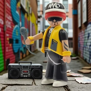 Cover Playmobil Series 04 Rapero 5284