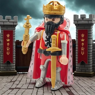 Cover Playmobil Series 04 Rey Medieval 5284