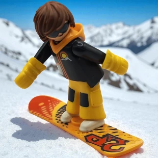 Cover Playmobil Series 05 Snowboarder 5460