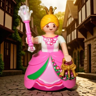 Cover Playmobil Series 06 Reina con Llaves 5459