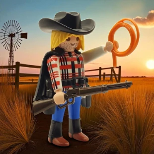 Cover Playmobil Series 06 Vaquero 5458