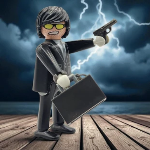 Cover Playmobil Series 06 Agente Secreto 5458