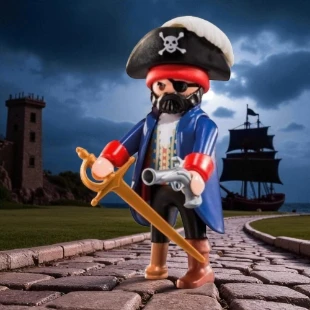 Cover Playmobil Series 06 Capitán Pirata 5458