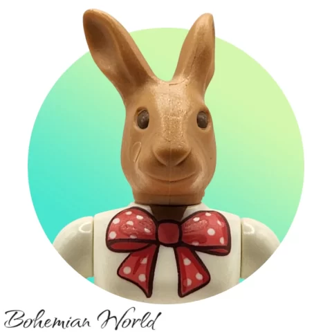 Conejita de Pascua - Series 27 71761 Perfil