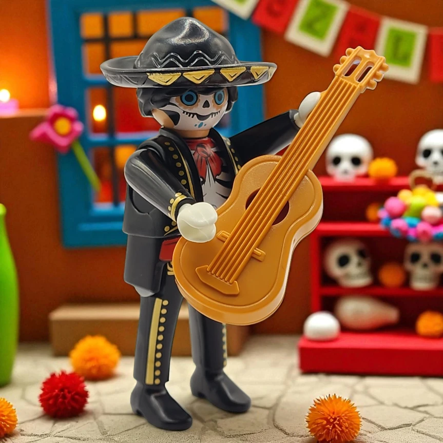 Mariachi en día de muertos - Series 20 70148 Destacada