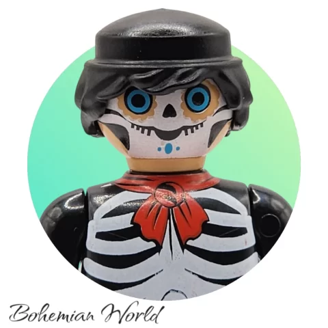 Mariachi en día de muertos - Series 20 70148 Perfil