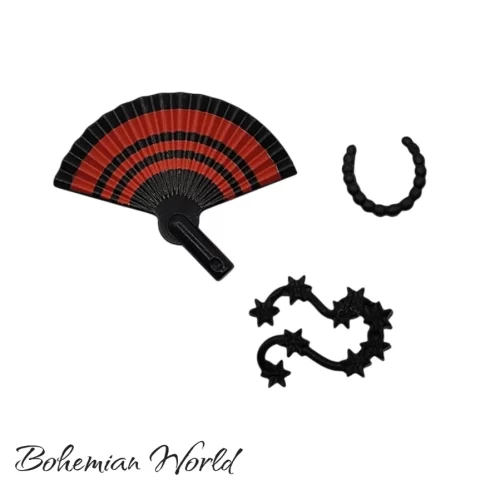 Bailarina de Saloon - Series 9 5599 Accesorios