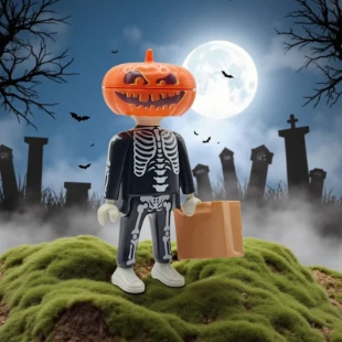 Cover Playmobil Series 28 Chico con Disfraz de Hallowwen 71889