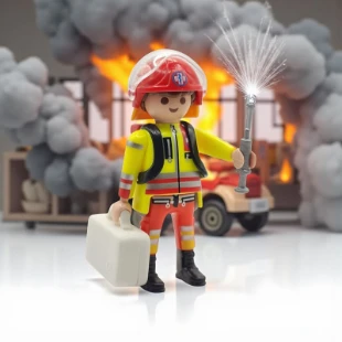 Cover Playmobil Series 28 Rescatista 71889