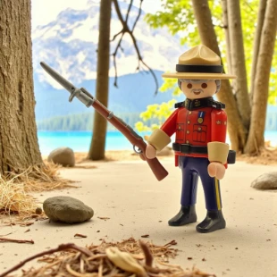 Cover Playmobil Series 28 Ranger Canadiense 71889