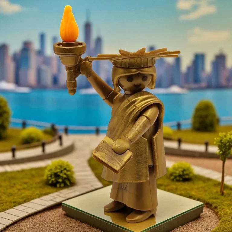 Estatua de la Libertad cobriza - Series 12 9242 Destacada