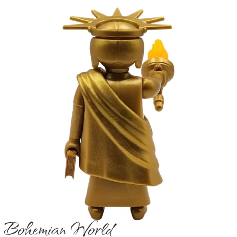 Estatua de la Libertad cobriza - Series 12 9242 Atrás