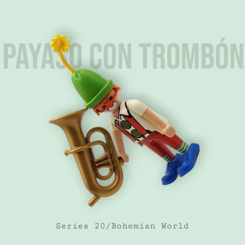 serie20-70148-Payaso-466-6Cover2 Payaso con Trombón - Series 20 70148 Portada 2
