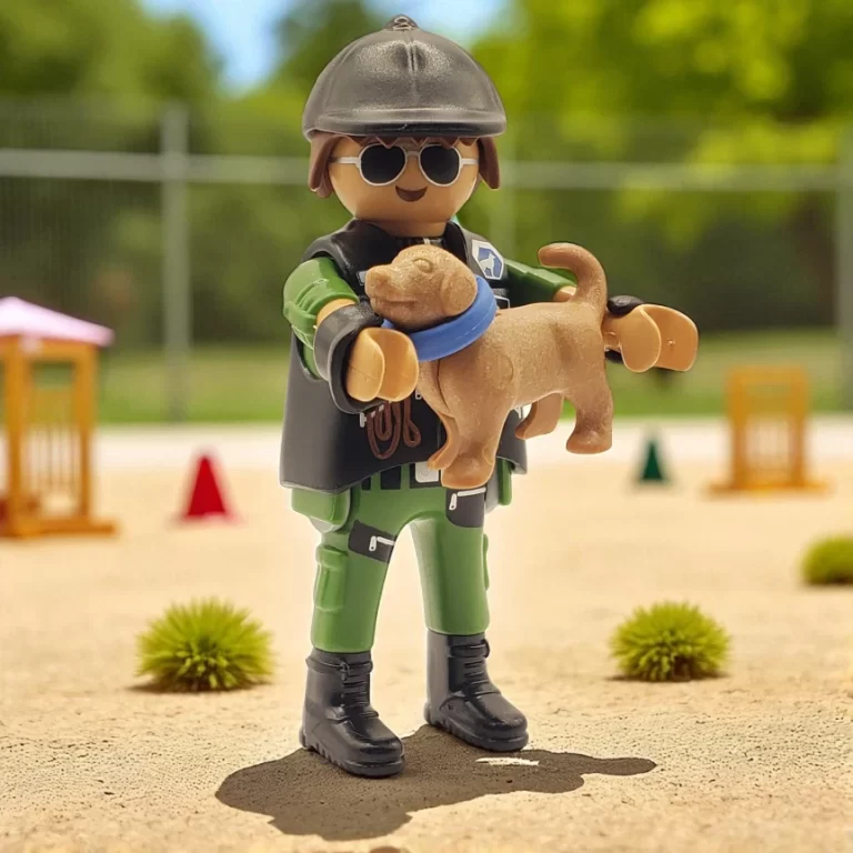 Entrenador de Perros Policía con Cadete - Series 21 70732 Destacada