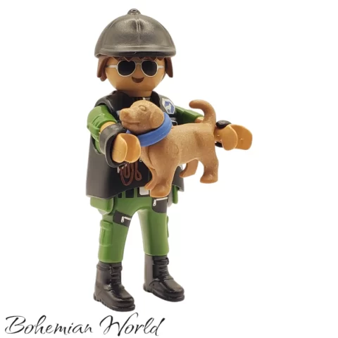 Entrenador de Perros Policía con Cadete - Series 21 70732 Portada
