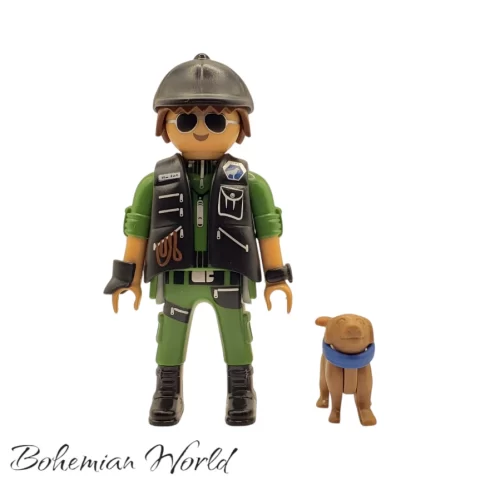 Entrenador de Perros Policía con Cadete - Series 21 70732 Frente