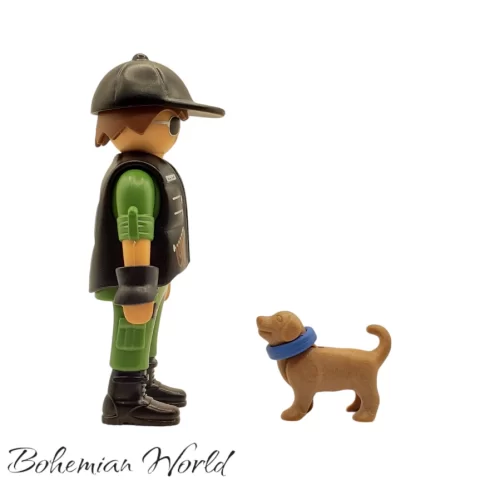 Entrenador de Perros Policía con Cadete - Series 21 70732 Derecha