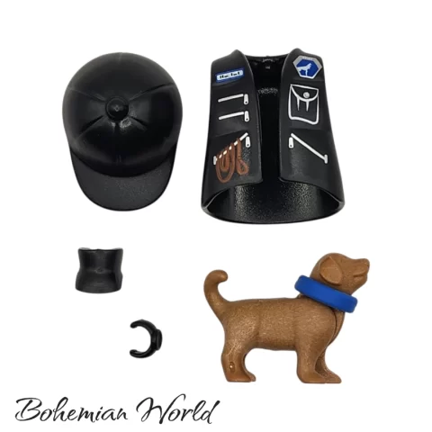 Entrenador de Perros Policía con Cadete - Series 21 70732 Accesorios