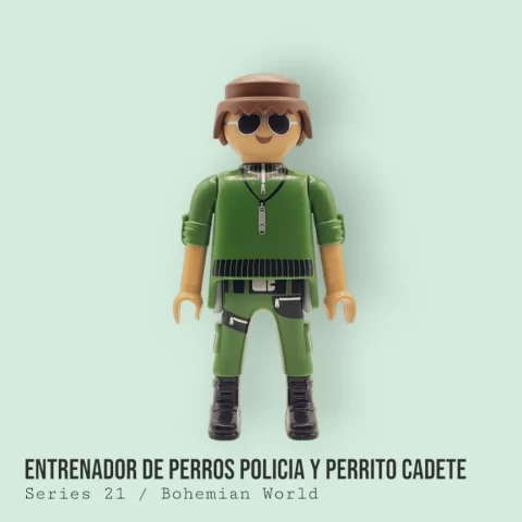 Entrenador de Perros Policía con Cadete - Series 21 70732 Archivo