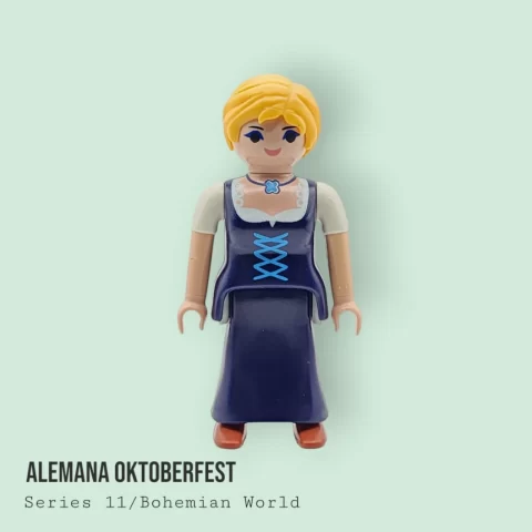Alemana en Oktoberfest - Series 11 9147 Archivo