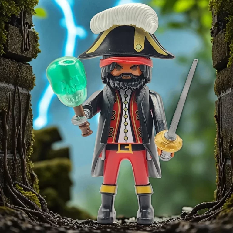 Capitán Pirata con Calavera de Cristal - Series 2 5157 Destacada