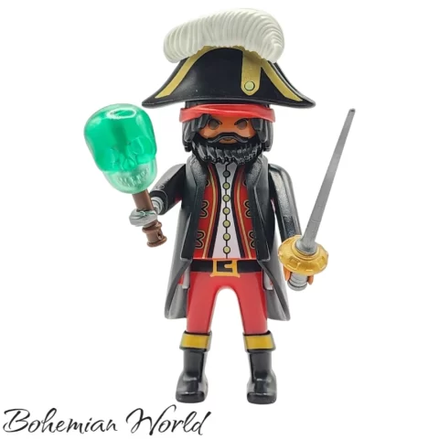 Capitán Pirata con Calavera de Cristal - Series 2 5157 Portada
