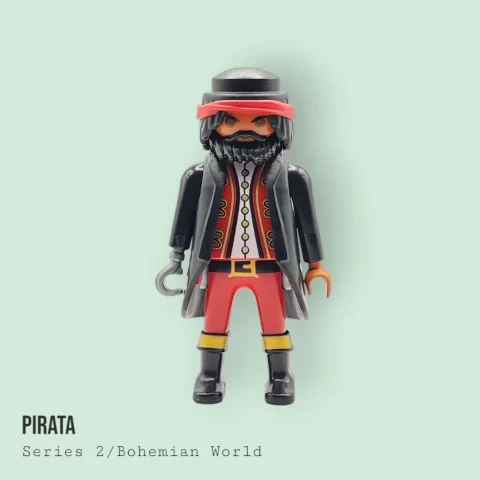 Capitán Pirata con Calavera de Cristal - Series 2 5157 Archivo