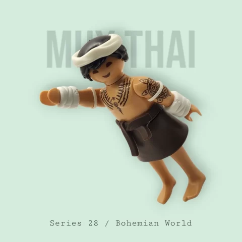 Peleador de Muay Thai - Series 28 71889 Portada 2