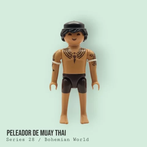 Peleador de Muay Thai - Series 28 71889 Archivo