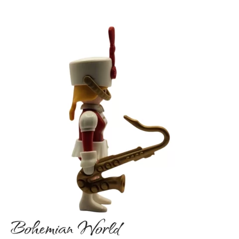 Saxofonista de Banda de Marcha - Series 28 71890 Derecha