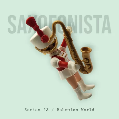 Saxofonista de Banda de Marcha - Series 28 71890 Portada 2