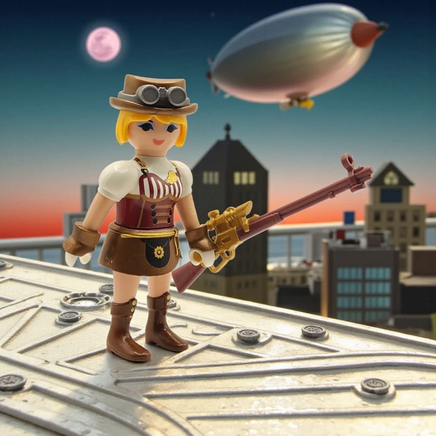 Chica Steampunk - Series 28 71890 Destacada