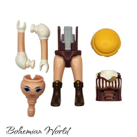Chica Steampunk - Series 28 71890 Cuerpo
