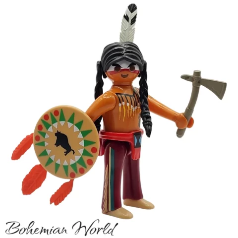 Cheyenne con Tomahawk - Series 9 5598 Portada