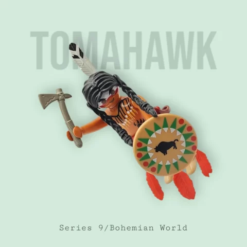 Cheyenne con Tomahawk - Series 9 5598 Portada 2