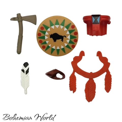 Cheyenne con Tomahawk - Series 9 5598 Accesorios