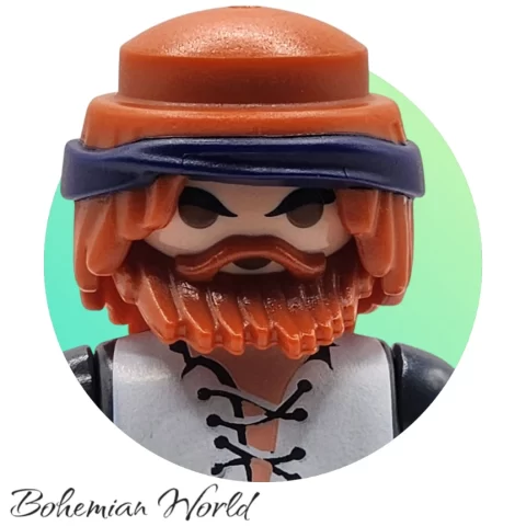 Capitán Pirata - Series 10 6840 Perfil