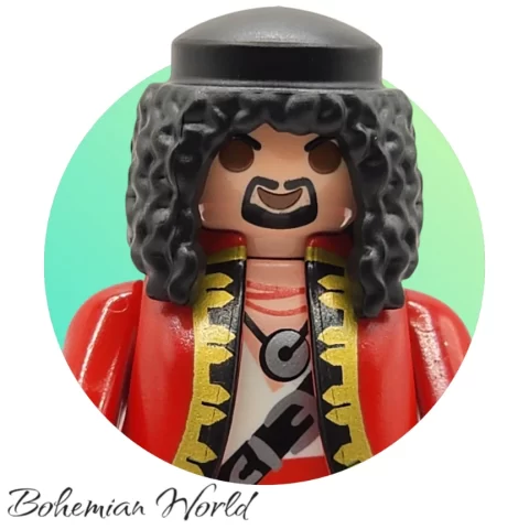 Pirata con Tridente - Series 11 9146 Perfil