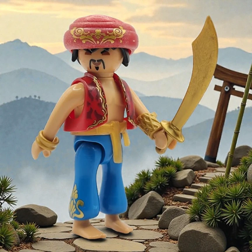 Guerrero Aventurero del Oriente - Series 13 9332 Destacada