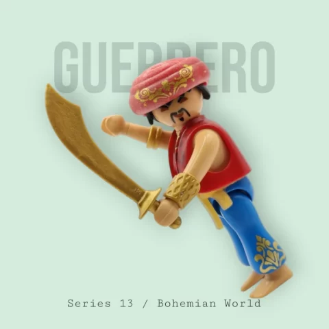 Guerrero Aventurero del Oriente - Series 13 9332 Portada 2