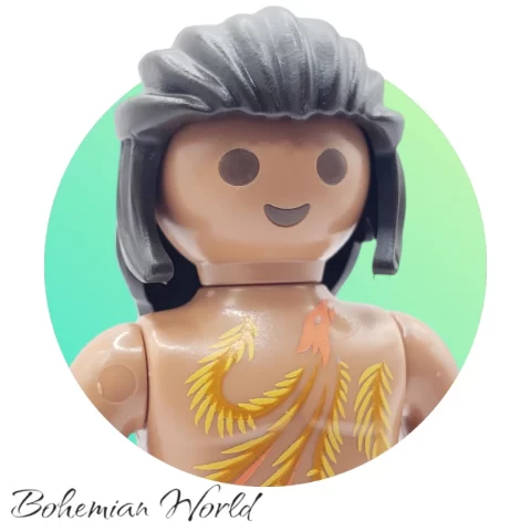 Bailarín de Fuego - Series 26 71605 Perfil