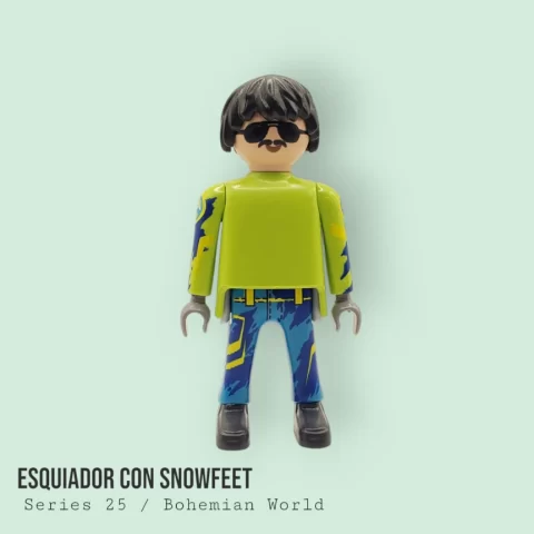 Turista de Ski - Series 25 71455 Archivo