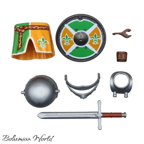 Guerrera Medieval de la Flor de Lis - Series 29 72028 Accesorios