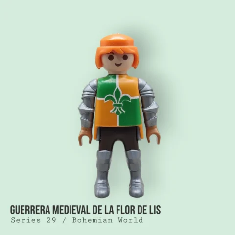 Guerrera Medieval de la Flor de Lis - Series 29 72028 Archivo