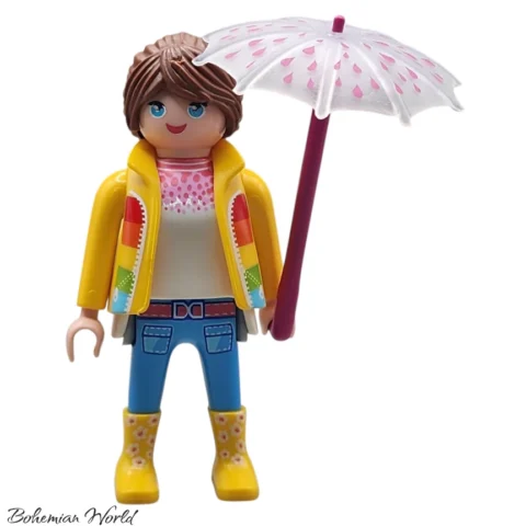 Mujer bajo la lluvia - Series 29 72028 Portada