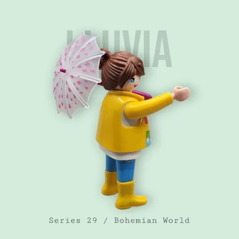 Mujer bajo la lluvia - Series 29 72028 Portada 2