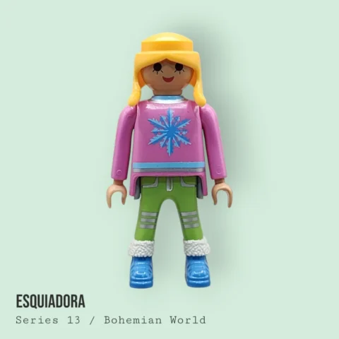Esquiadora - Series 13 9333 Archivo