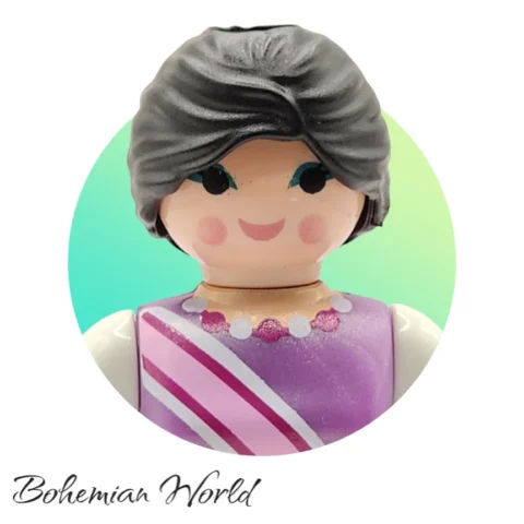 Reina con Cetro - Series 10 6841 Perfil
